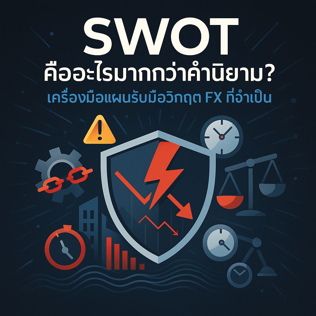 SWOT ไม่ใช่แค่กระดาษเปล่า! วิธีใช้รับมือวิกฤต FX แบบมือโปร