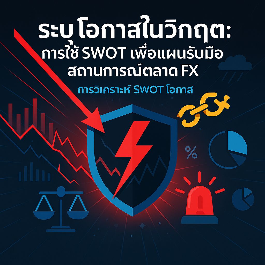 วิกฤตก็มีโอกาส! ใช้ SWOT วิเคราะห์ตลาด FX อย่างมือโปร