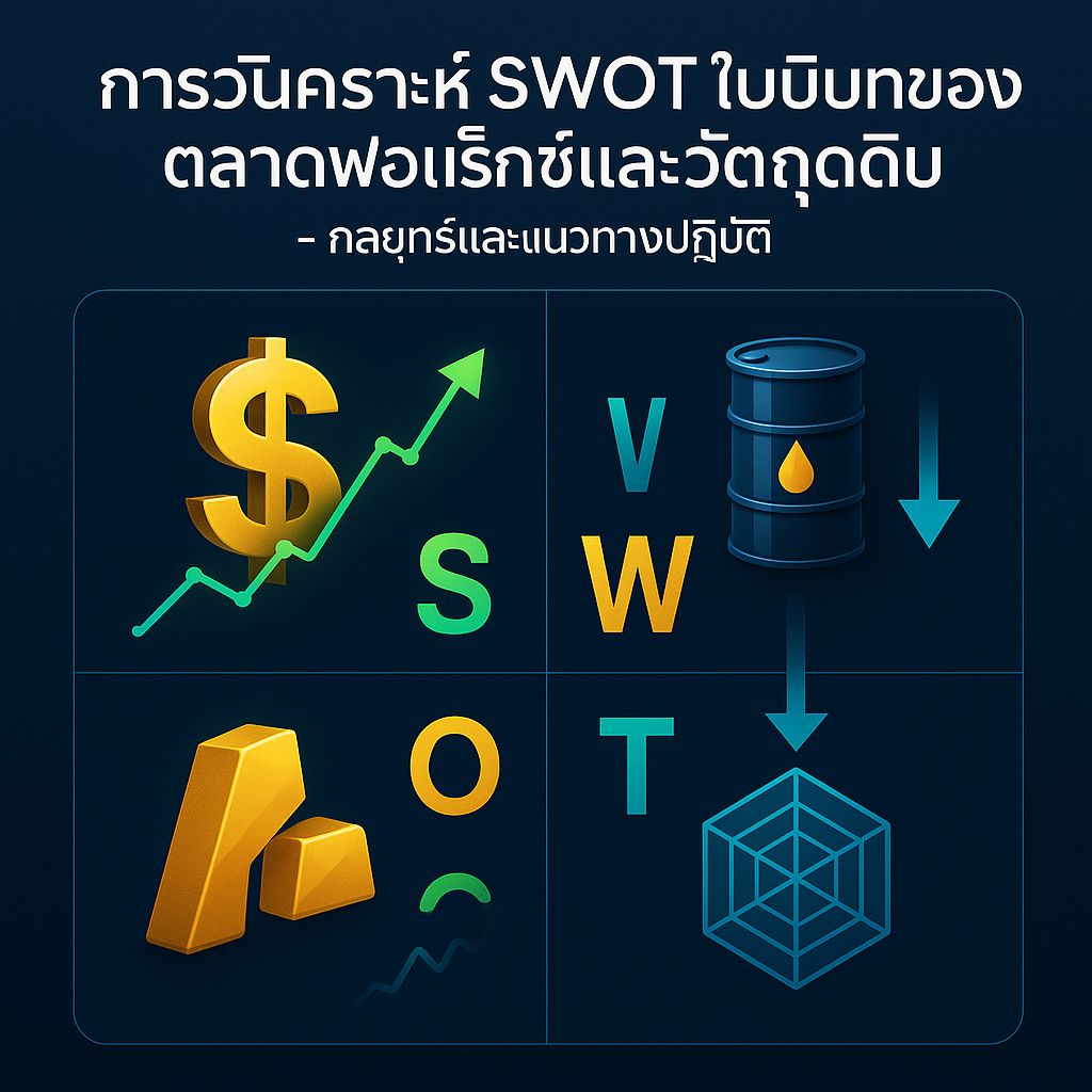 เจาะลึกการวิเคราะห์ SWOT สำหรับนักลงทุนฟอเร็กซ์และวัตถุดิบ