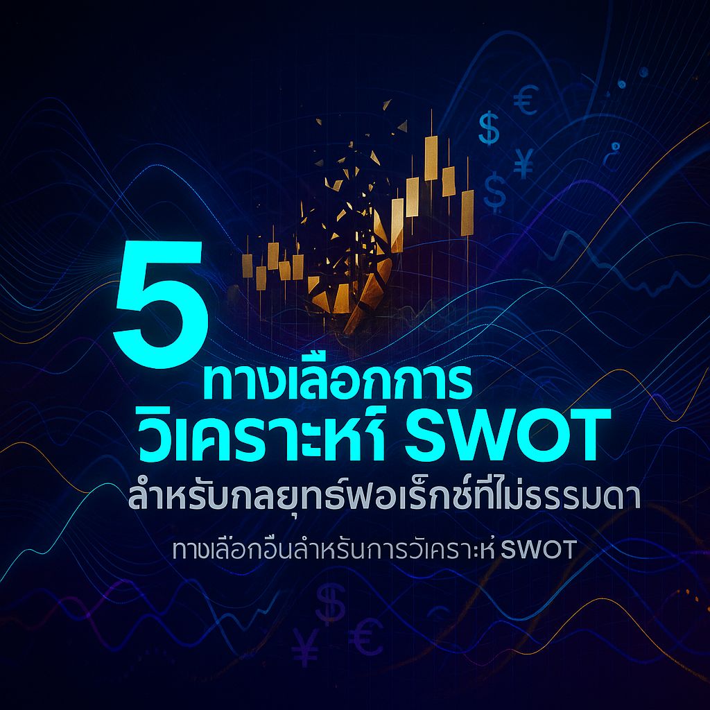 5 ทางเลือกเจ๋งๆ สำหรับการวิเคราะห์ SWOT ในตลาดฟอเร็กซ์