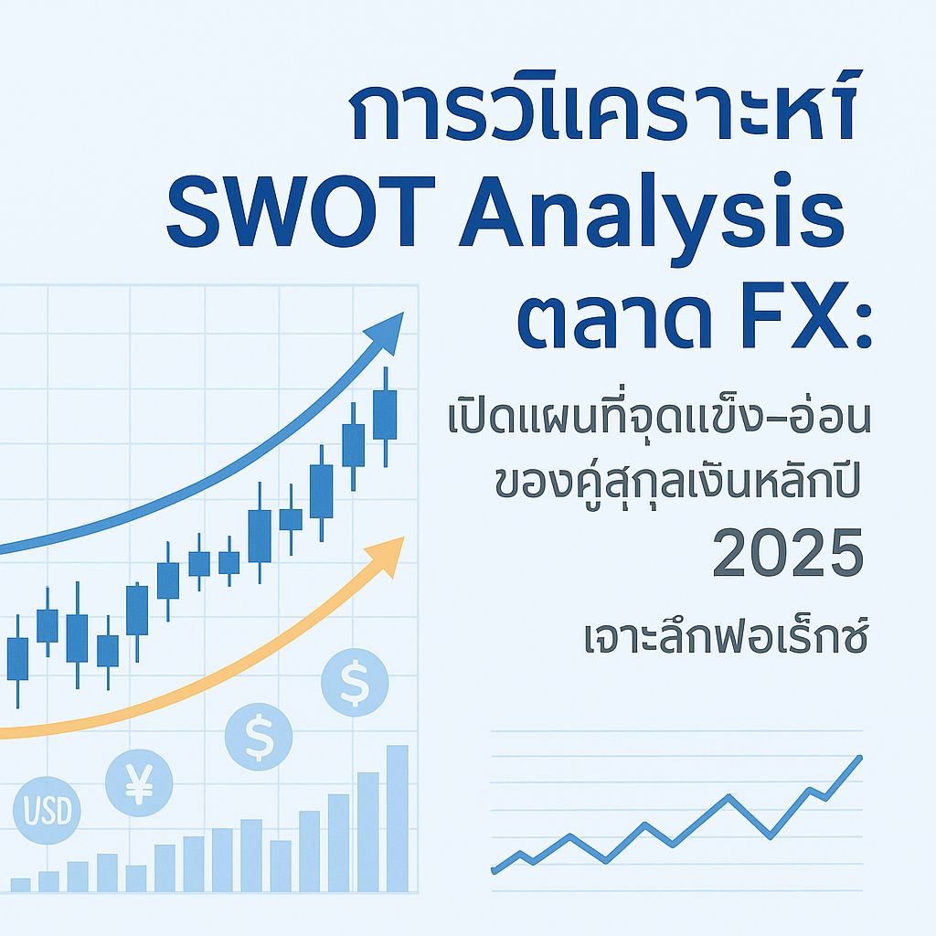 แผนที่ SWOT ตลาด Forex 2025: ไขรหัสกำไรจากคู่สกุลเงินหลัก