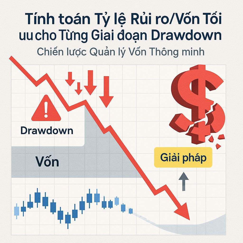 Bí quyết Tính toán Tỷ lệ Rủi ro/Vốn Tối ưu Khi Thị Trường "Xuống Dốc"
