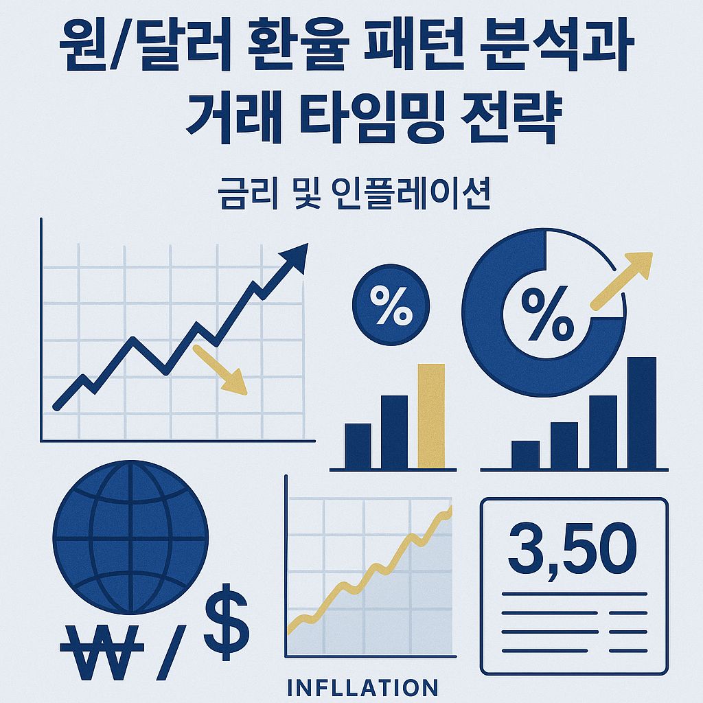 한국은행 금리 발표가 원/달러 환율에 미치는 영향과 최적의 거래 시점