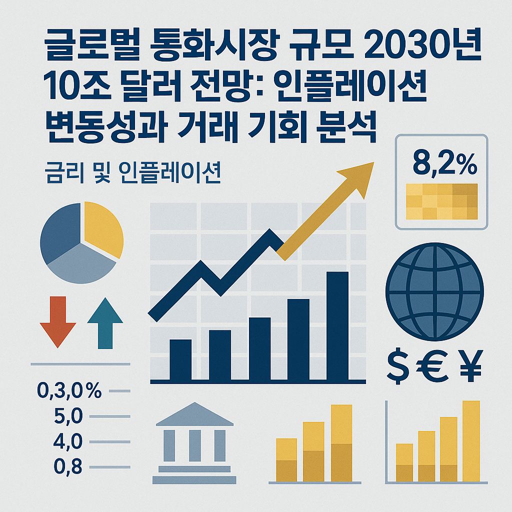 2030년 외환시장 10조 달러 시대: 인플레이션 파도가 가져올 새로운 기회는?