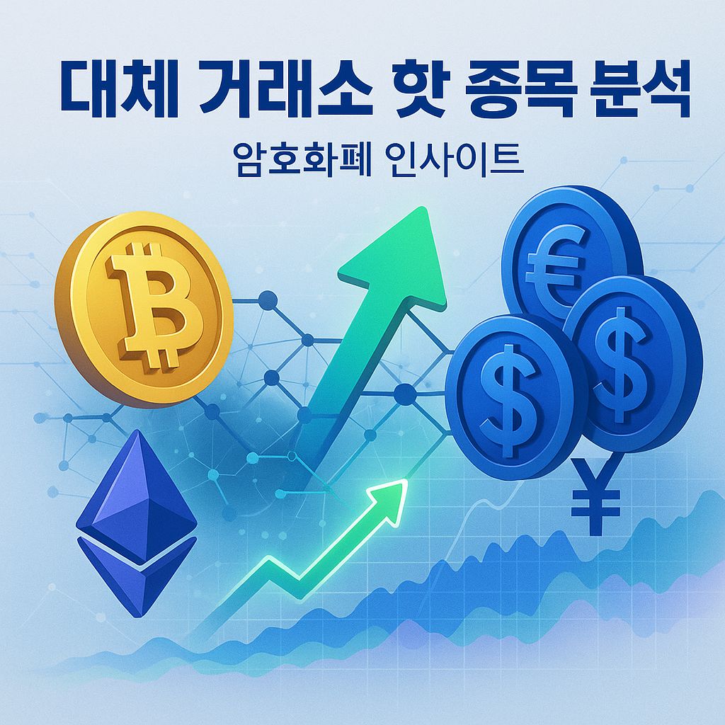 차세대 알트코인 대폭발! 대체 거래소 핫 종목이 외환 시장 뒤흔든다