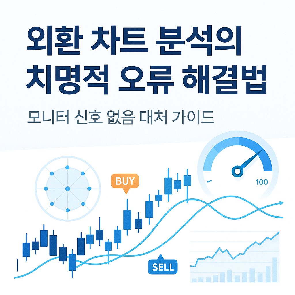 외환 트레이더를 구하는 모니터 신호 없음 SOS 대작전