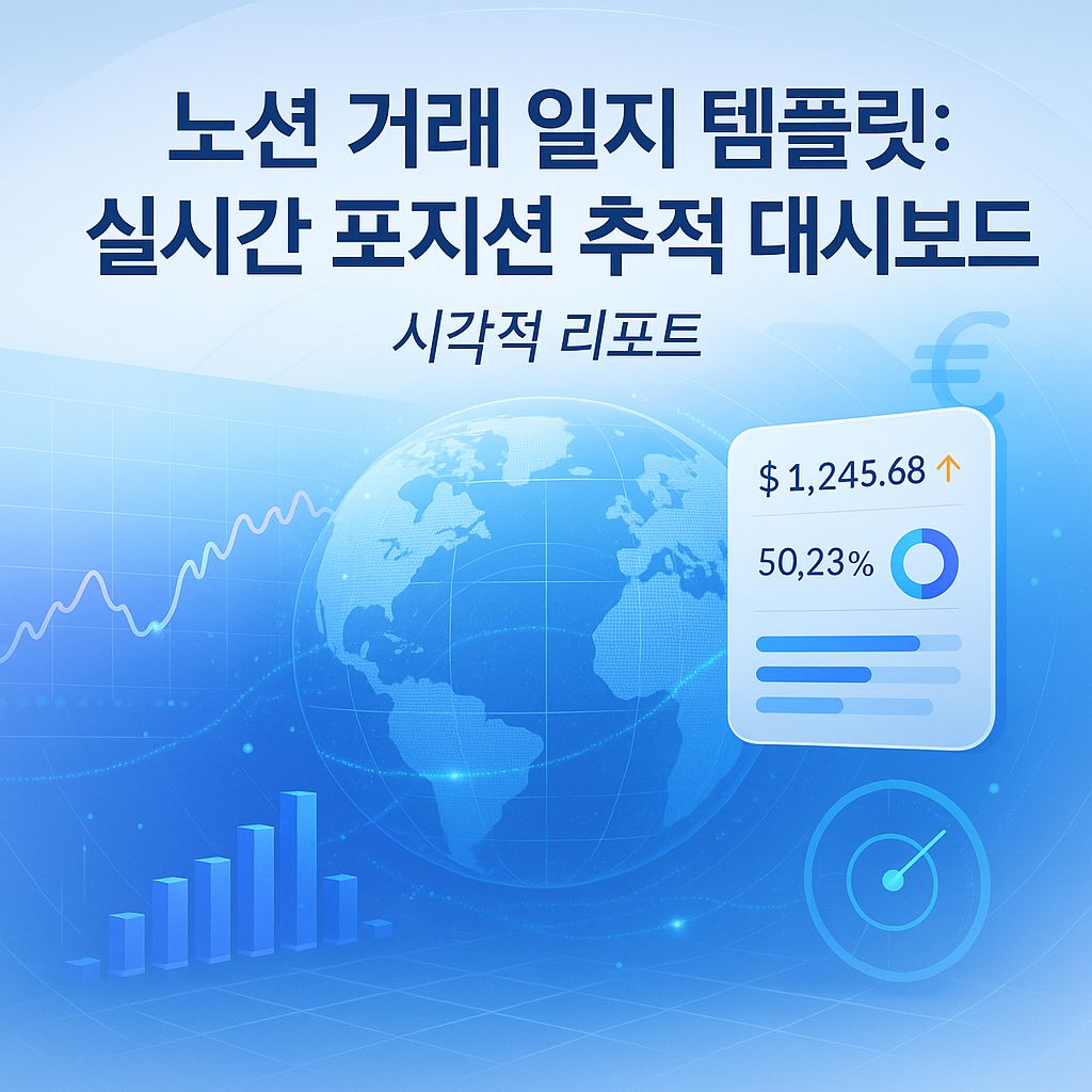 노션 거래 일지 템플릿: 실시간 포지션 추적 대시보드 | 노션 템플릿 활용법