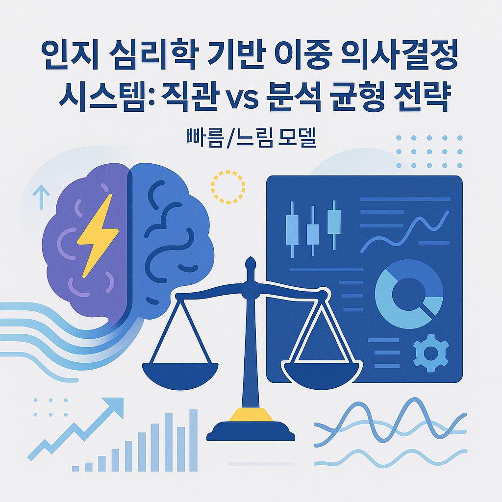 인지 심리학이 제안하는 현명한 선택의 기술: 직관과 분석의 공존