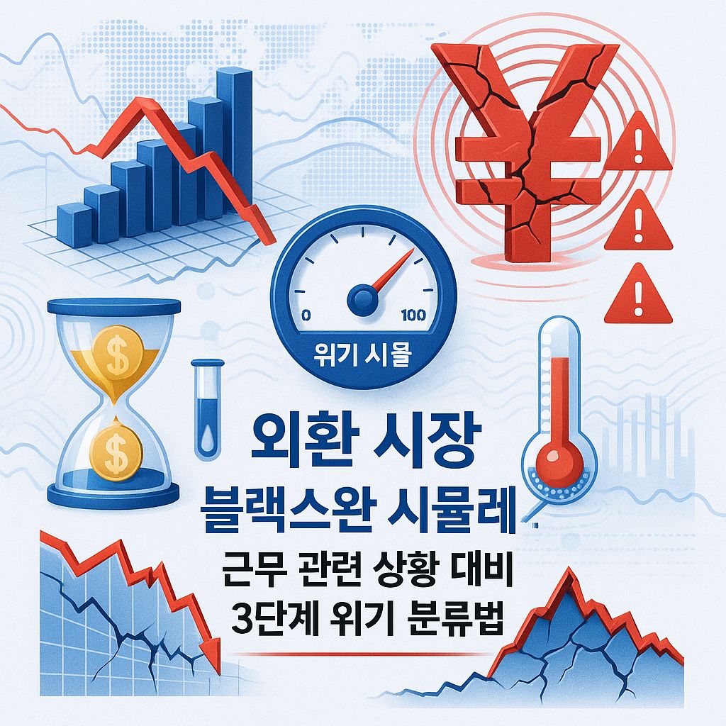 외환 시장 블랙스완, 이렇게 준비하세요: 근무 중 마주칠 3단계 위기 대응 매뉴얼