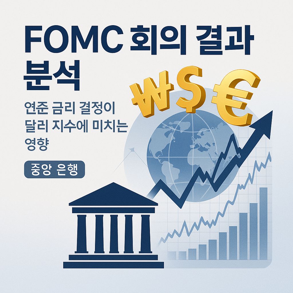FOMC 회의 핵심 요약: 연준 금리 결정이 쏘아올린 달러의 미래