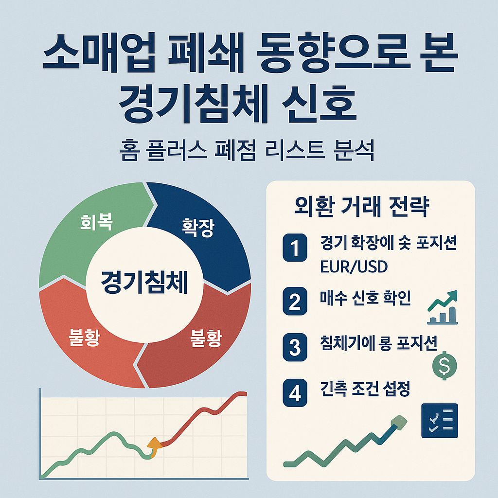 대형마트 폐점 급증은 경기침체의 적신호? 원화 위험성 재점검