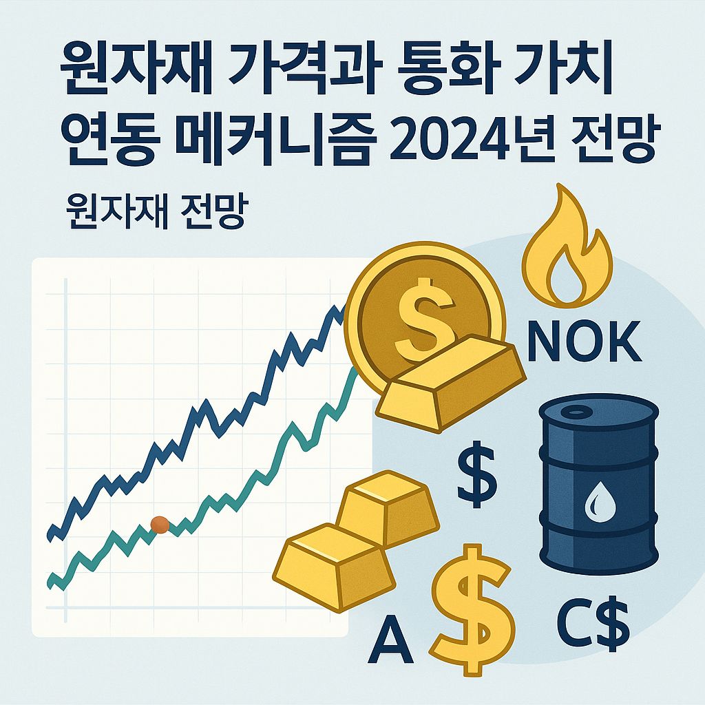 2024년 원자재 시장이 말해주는 통화 가치의 숨은 신호