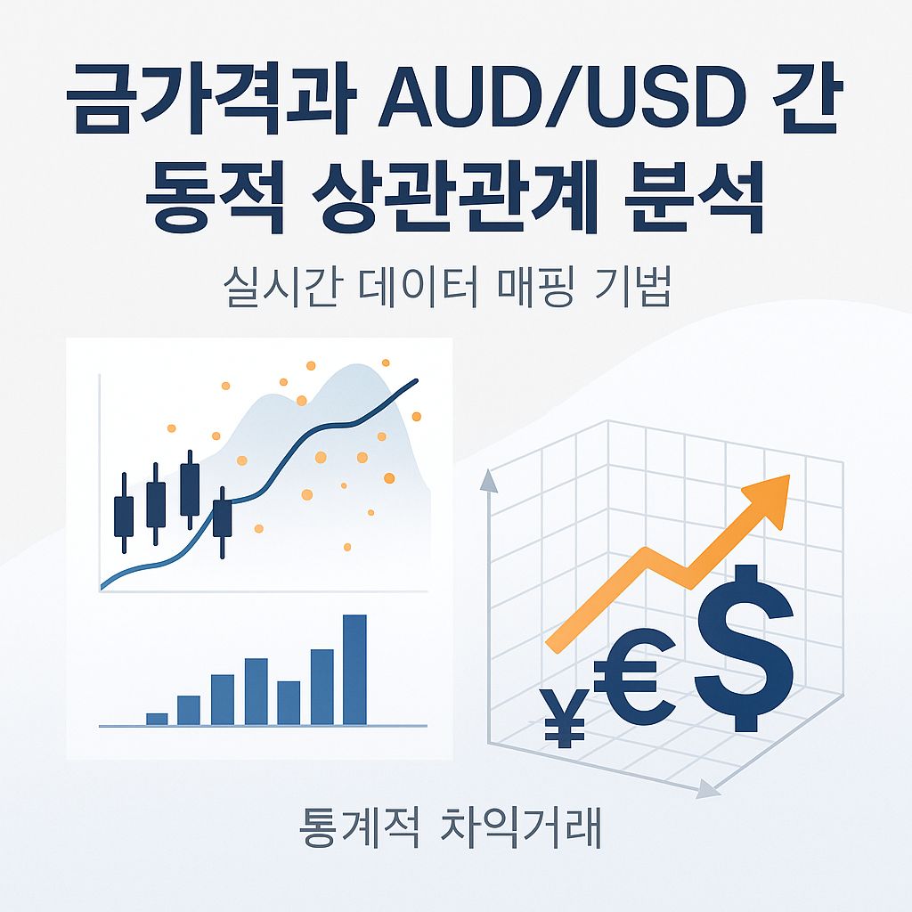 금가격과 AUD/USD의 숨겨진 연결고리: 동적 상관관계 매핑으로 보는 시장의 비밀