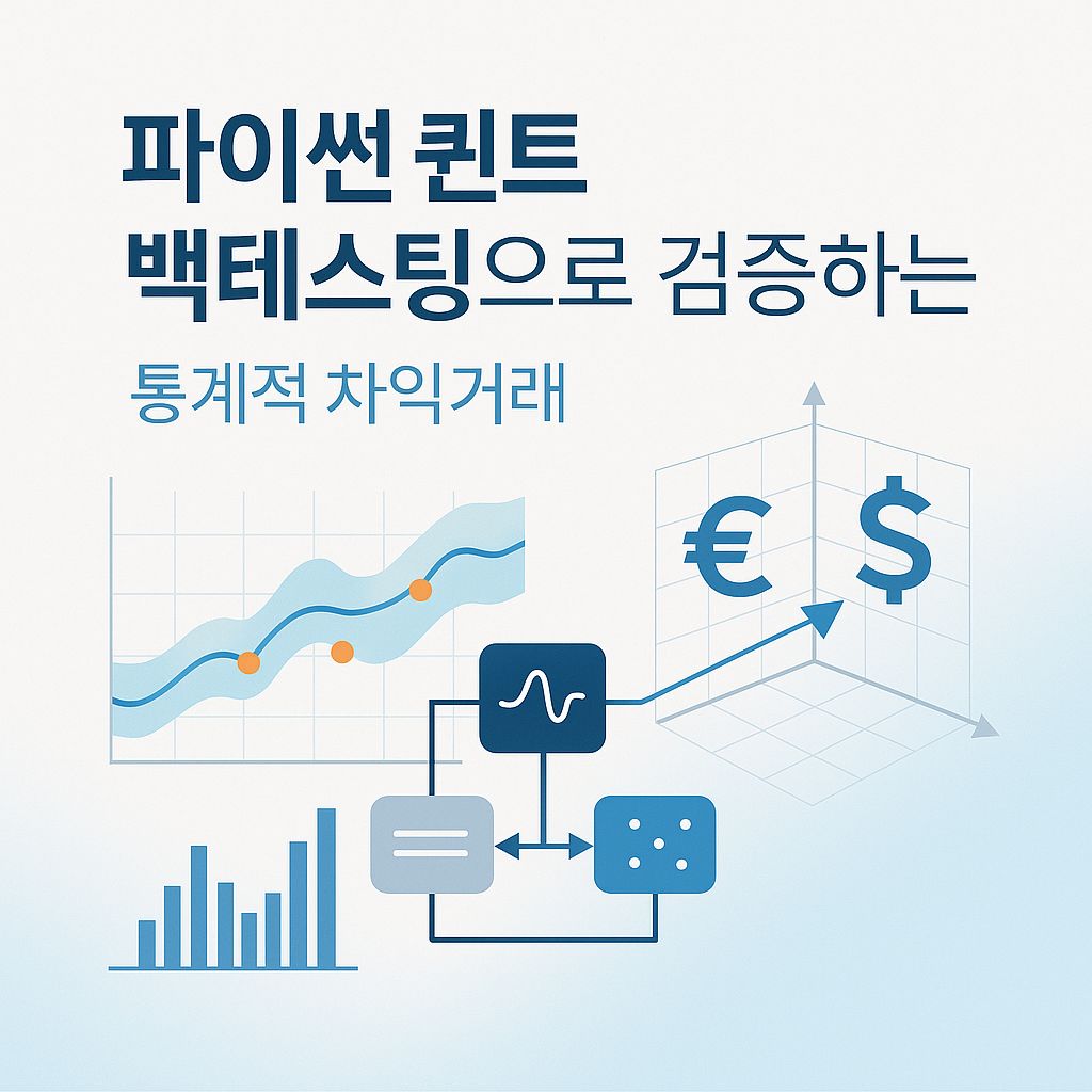 파이썬으로 시작하는 통계적 차익거래의 과학적 검증