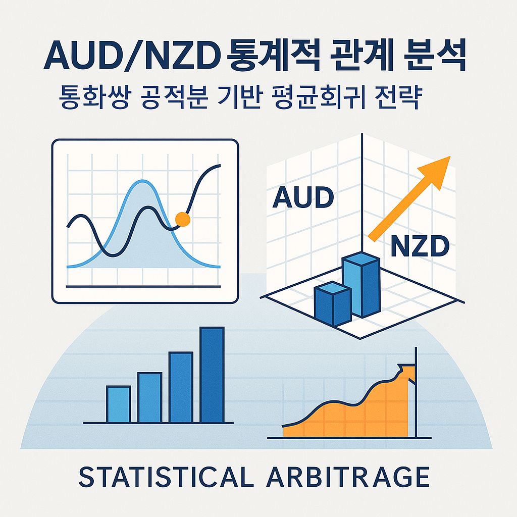 AUD/NZD의 숨은 연결고리: 통계학으로 풀어보는 평균회귀 전략