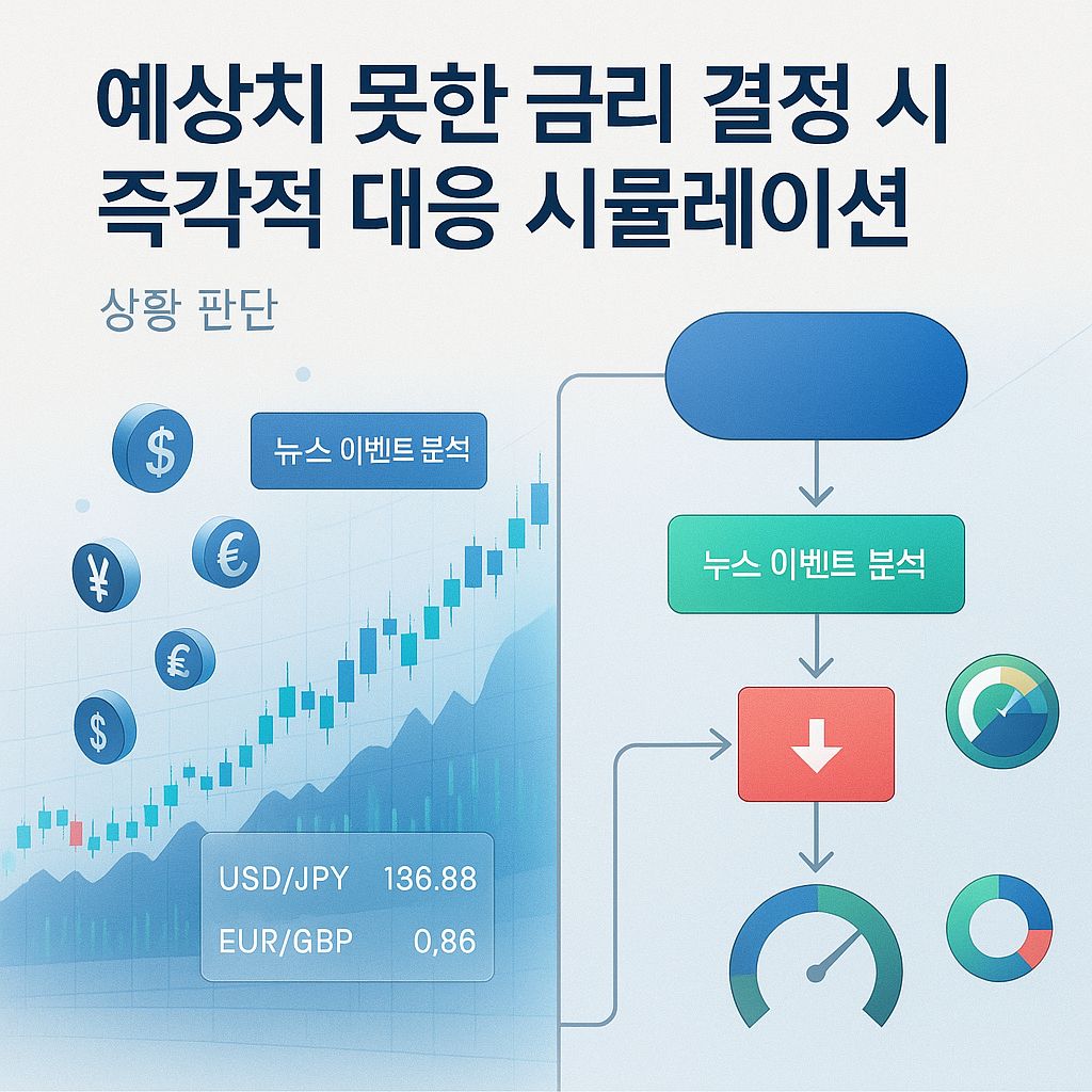 금리 충격에 흔들리지 않는 법: 예상치 못한 금리 결정 시뮬레이션 가이드