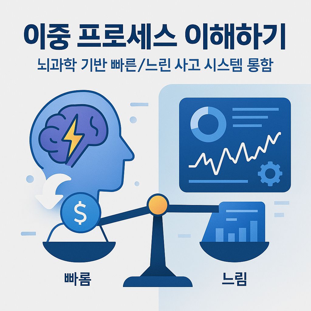뇌 속의 두 마리 거북이: 빠른 직관 vs 느린 이성의 공존 원리