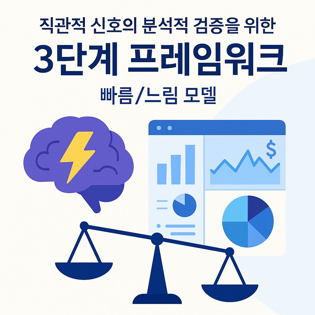 직관과 데이터의 조화: 3단계로 완성하는 분석적 검증 프레임워크