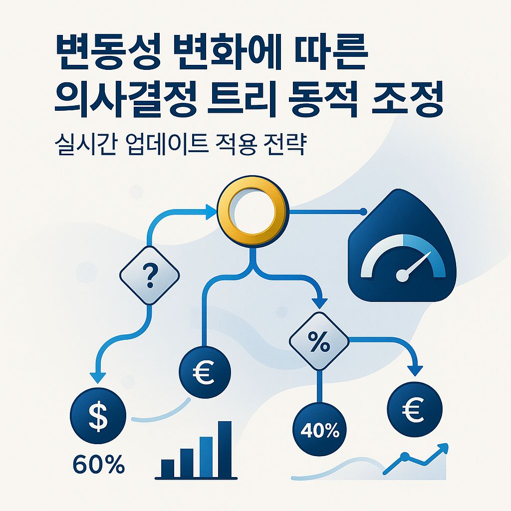 변동성 변화를 정복하는 의사결정 트리의 실시간 동적 조정 전략