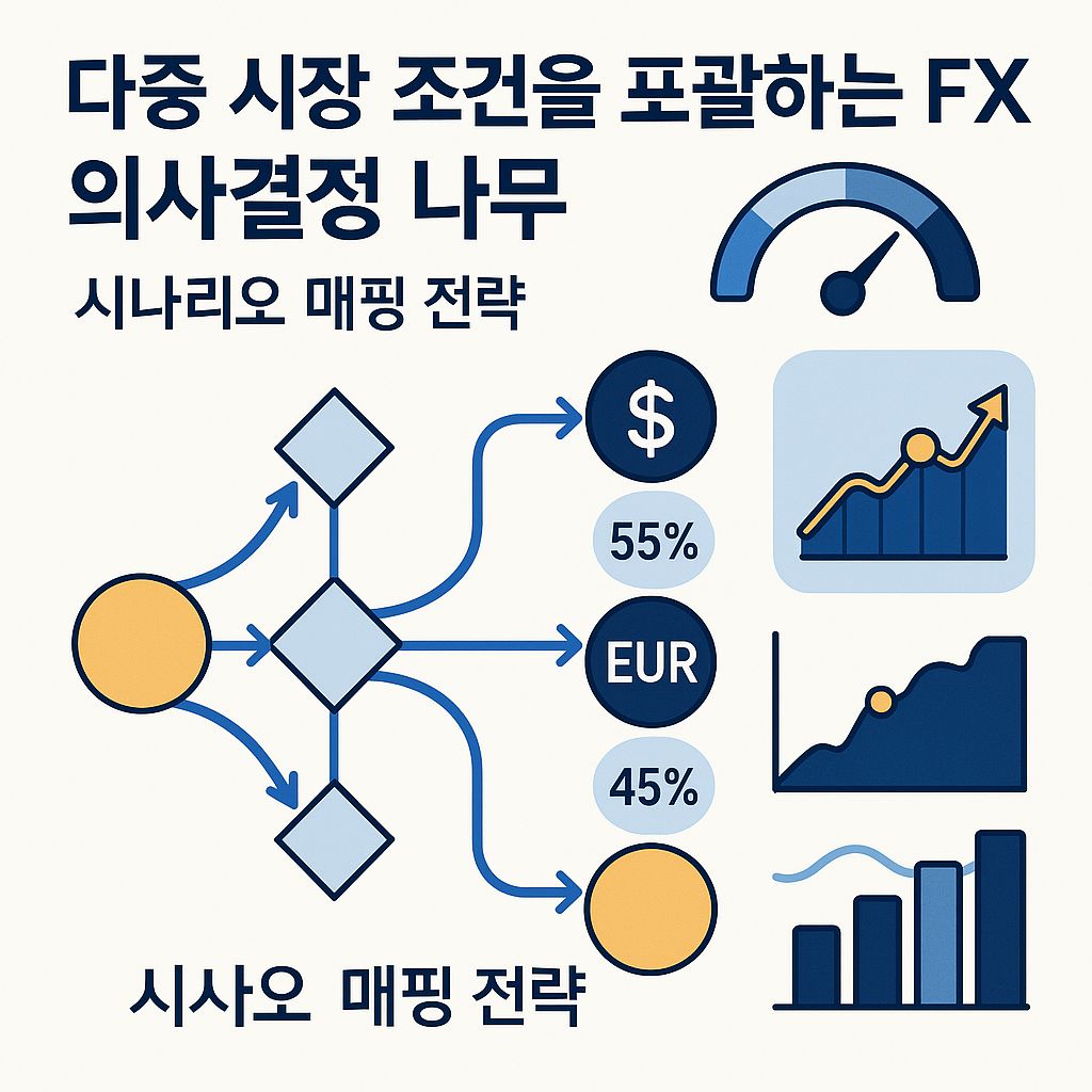 FX 시장의 복잡성을 정복하는 의사결정 나무: 시나리오 매핑의 힘