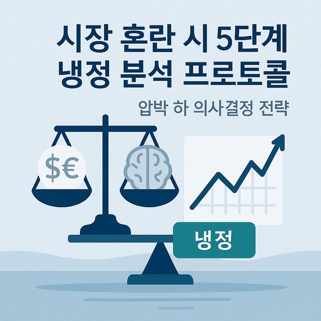 시장이 뒤집어질 때도 침착하게: 5단계 냉정 분석 프로토콜