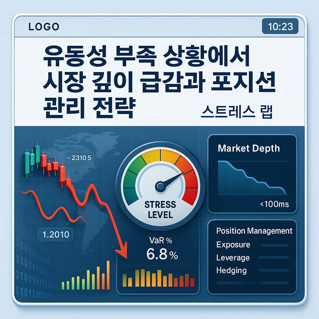 시장이 얇아질 때 살아남는 법: 유동성 부족 시대의 포지션 관리
