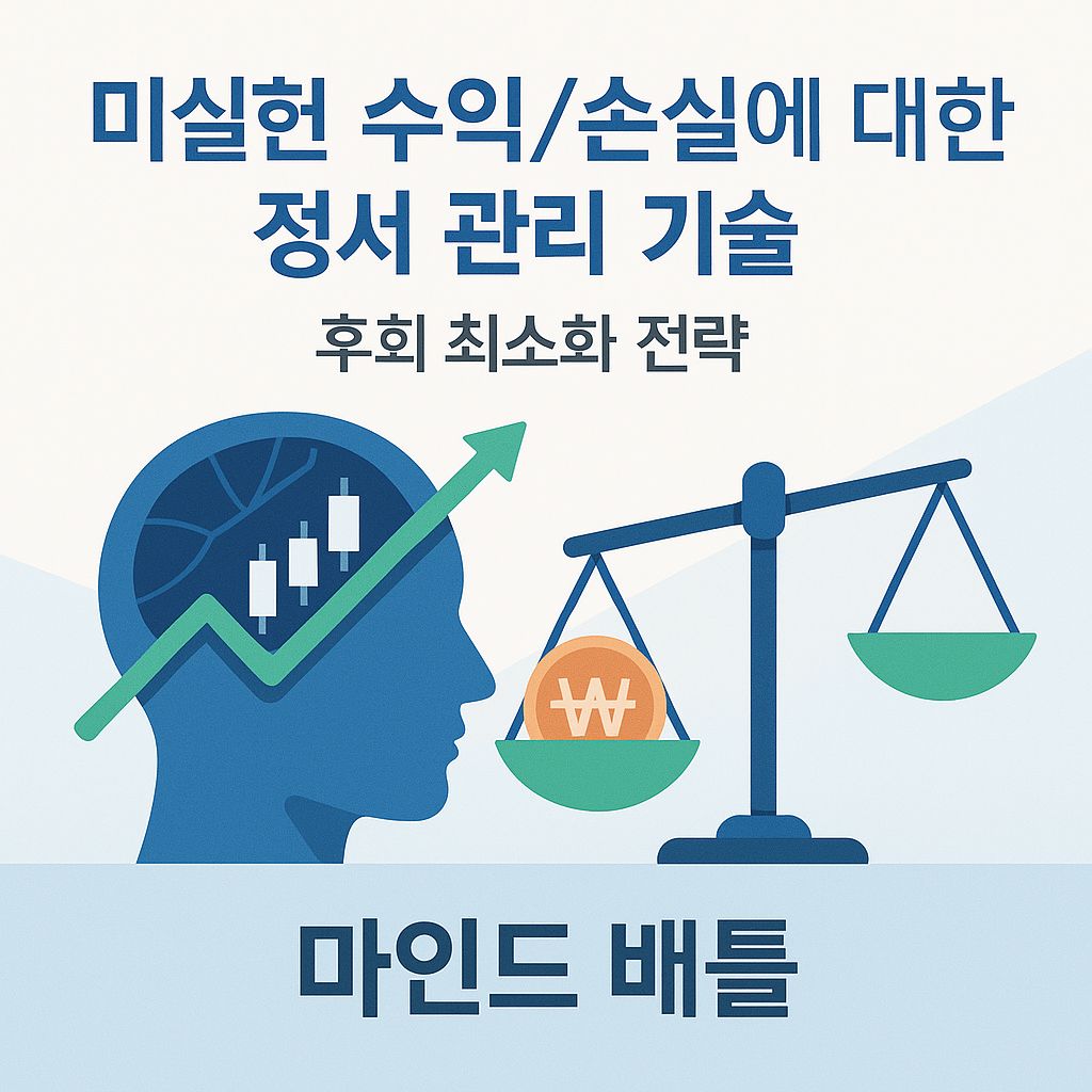 투자에서 마음 다스리기: 미실현 수익/손실과의 현명한 동거법