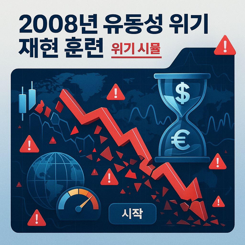 2008년 스타일 시장 붕괴를 오늘날에 재현한다면? 유동성 위기 대비 훈련 가이드