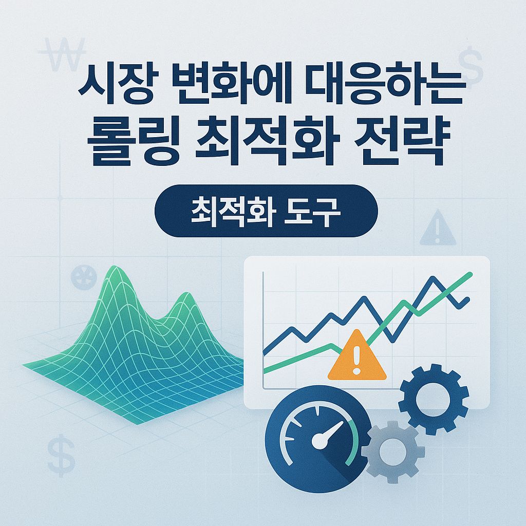 시장의 파도를 타는 롤링 최적화 전략
