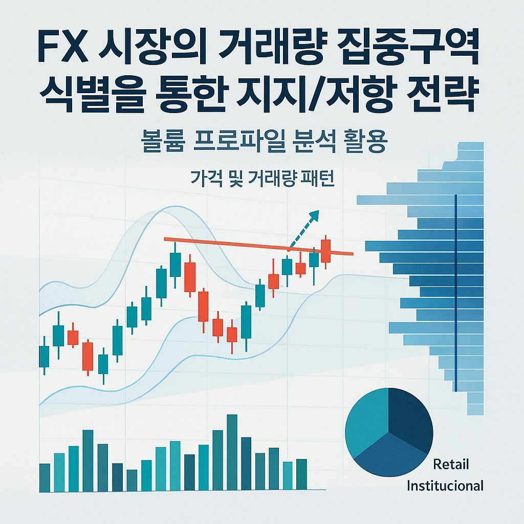 FX 시장에서 거래량 집중구역을 활용한 지지/저항 전략 마스터하기