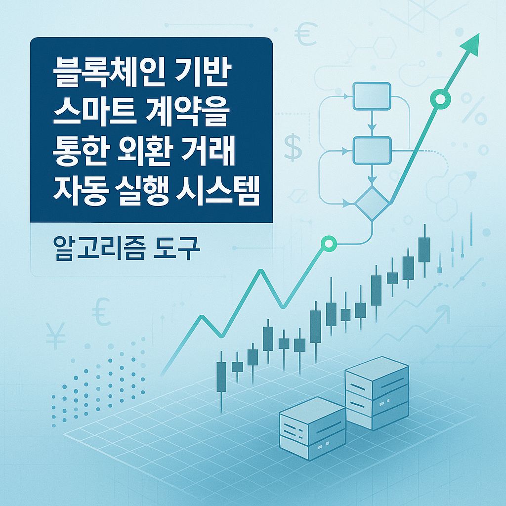 블록체인 기반 외환 알고리즘 거래 시스템 설계 원리 | 혁신적인 금융 기술