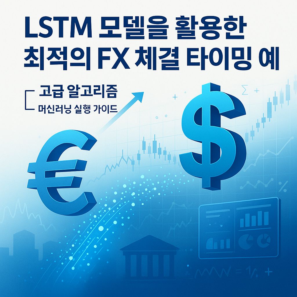 LSTM으로 FX 거래의 황금 타이밍을 잡아라: 머신러닝 실행 매뉴얼