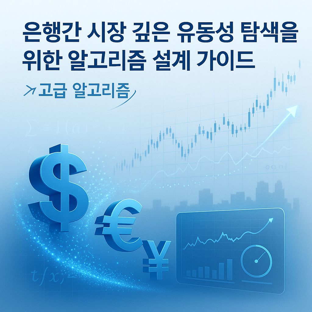 은행간 시장의 숨겨진 유동성을 포착하는 스마트 알고리즘 설계