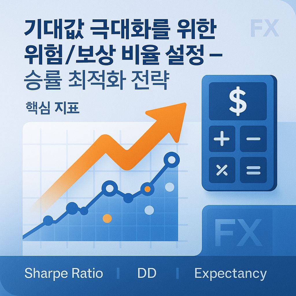 기대값 극대화를 위한 위험/보상 비율 설정 - 승률 최적화 전략