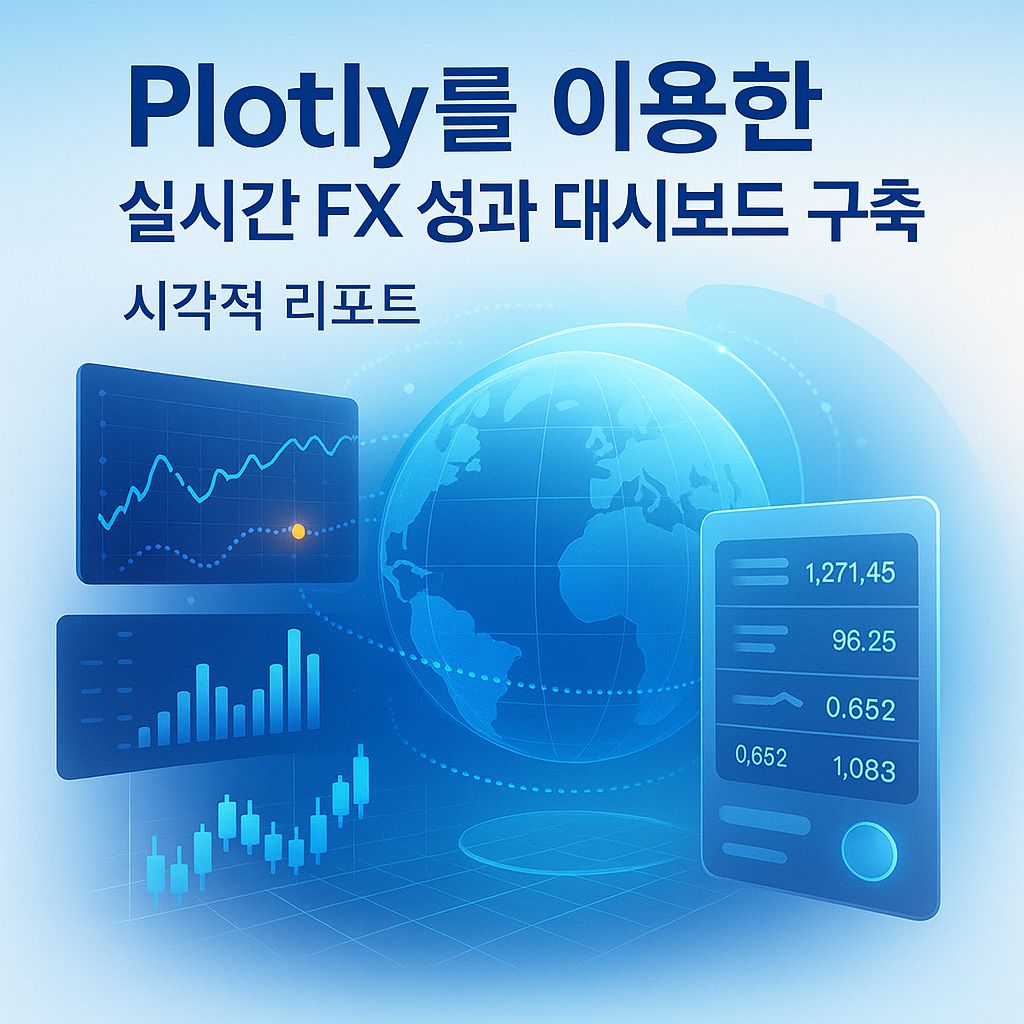 Plotly로 FX 거래 성과를 눈에 보이게! 실시간 대시보드 만들기