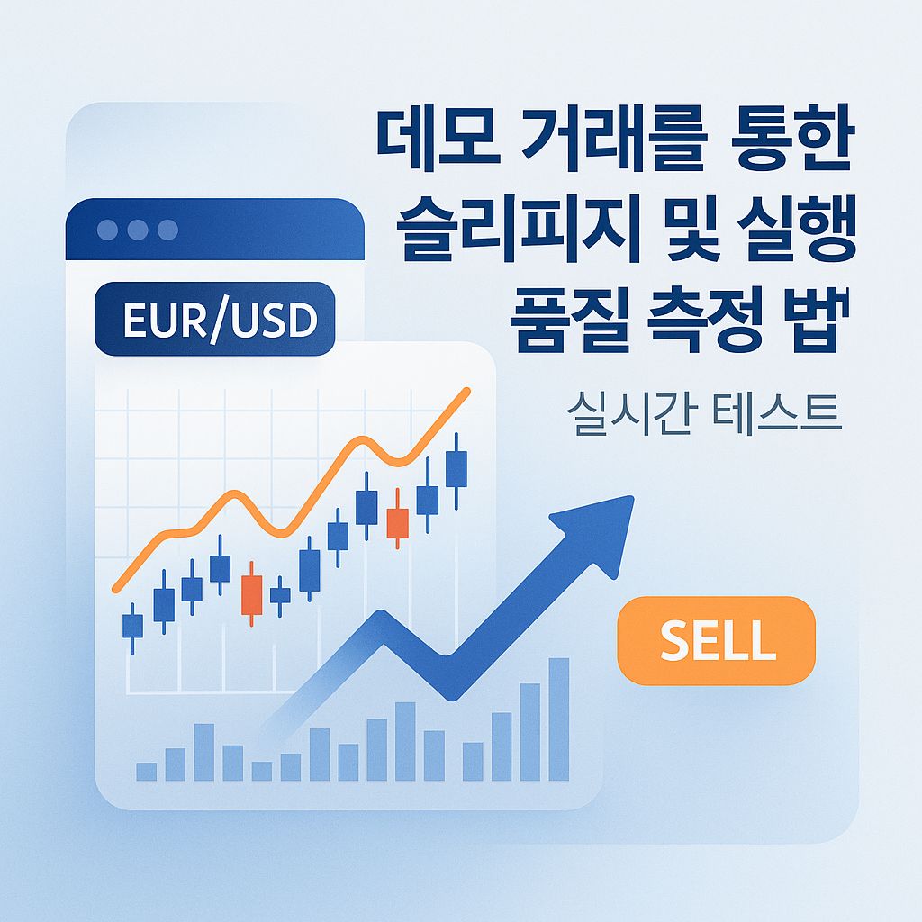 데모 계정으로 실전처럼! 슬리피지와 체결 품질 분석 노하우