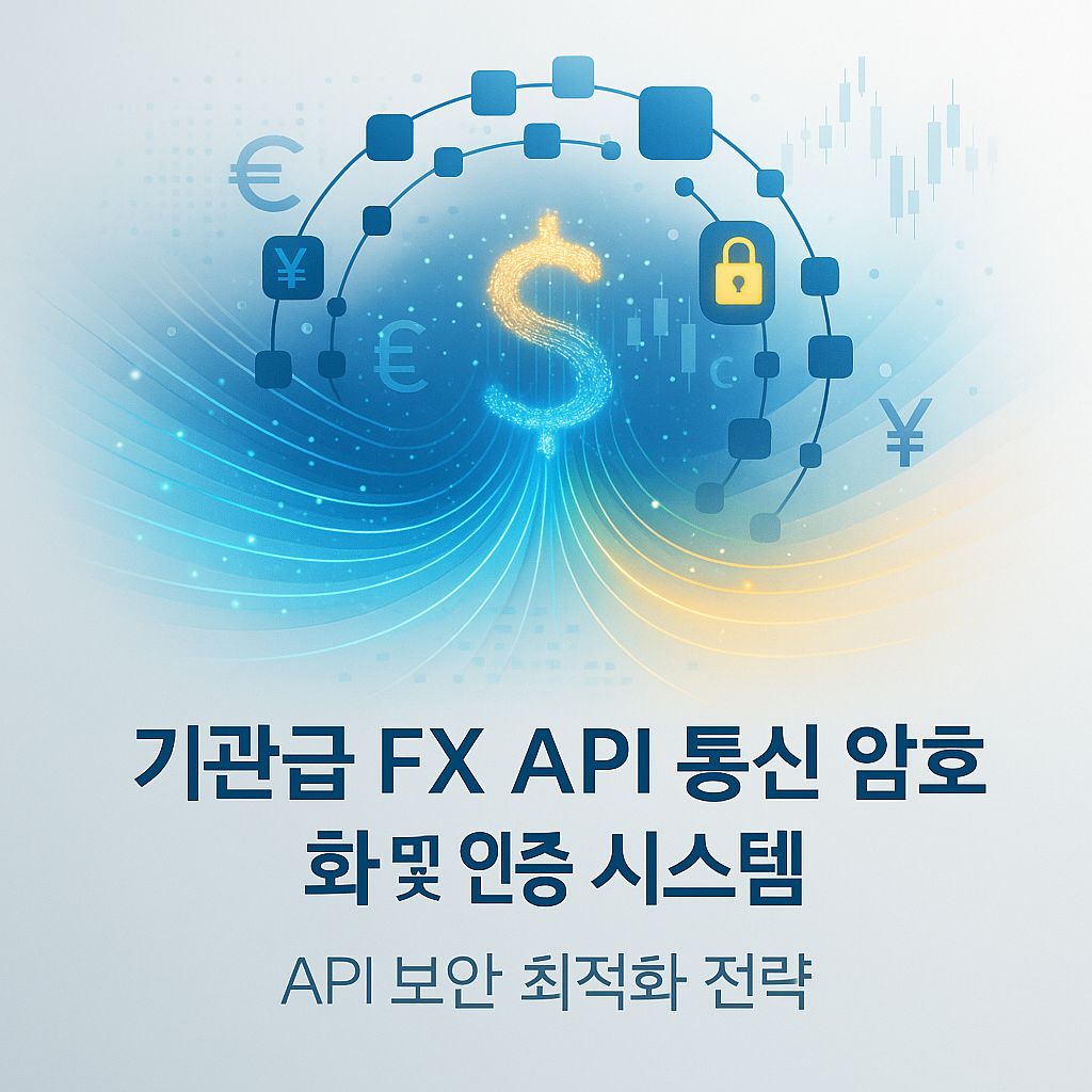 FX 거래의 핵심! 기관급 API 통신을 지키는 암호화와 인증 기술