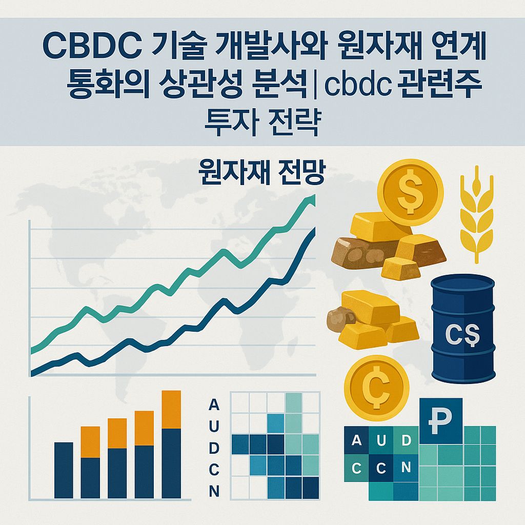 CBDC 개발사의 기술력이 원자재 가격에 미치는 영향은?