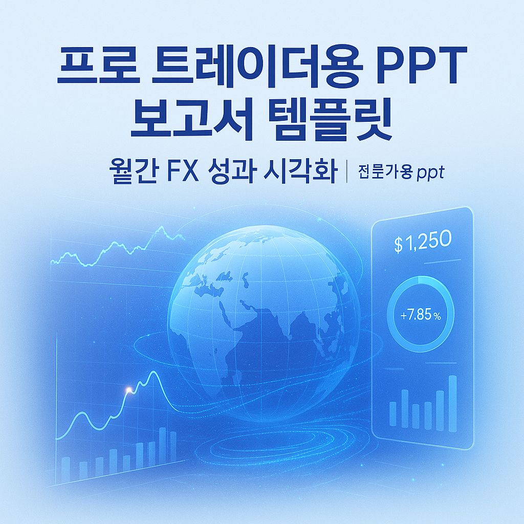 프로 트레이더가 사랑할 월간 FX 리포트 템플릿 공개