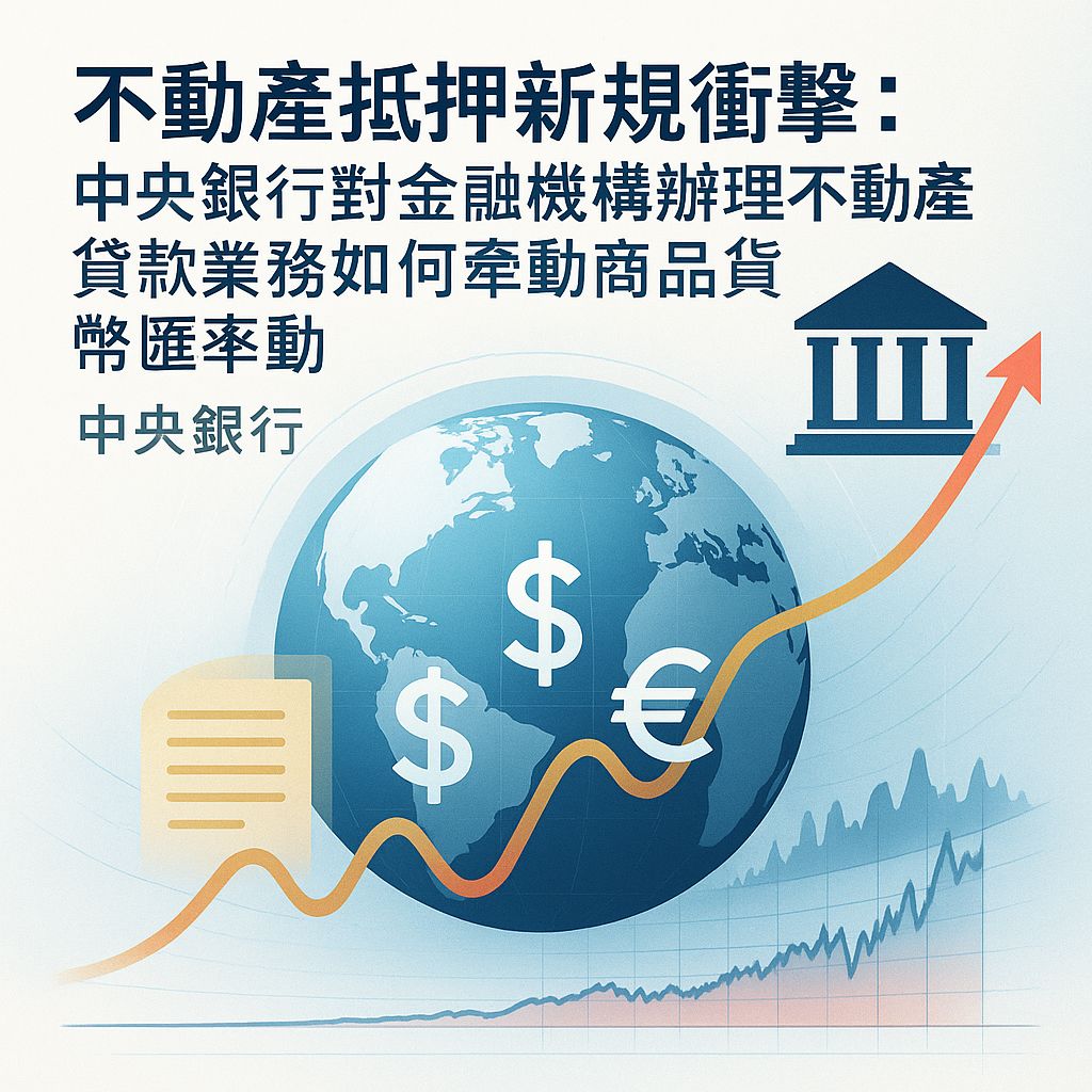 央行緊縮房貸政策背後：不動產抵押新規如何掀起商品貨幣匯率波瀾？