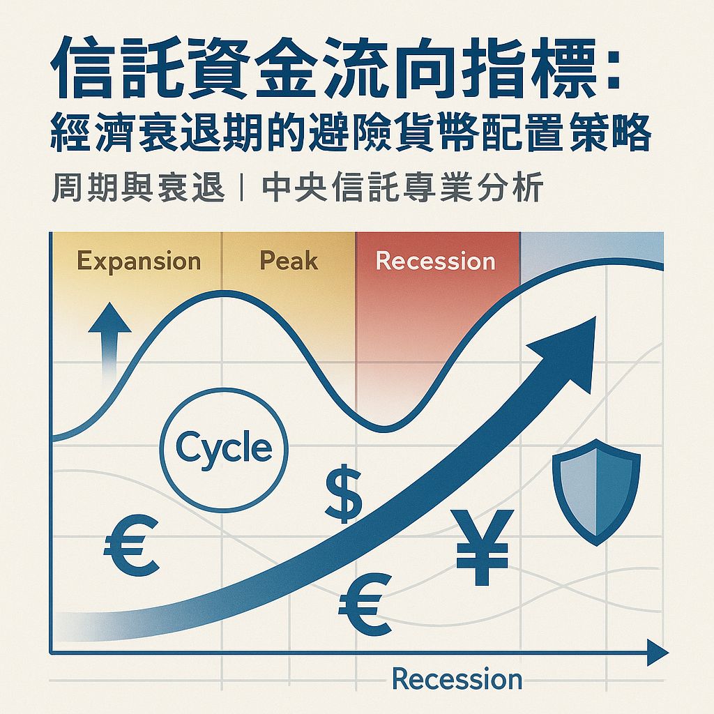 經濟衰退下的避險指南：信託資金流向指標與貨幣配置策略