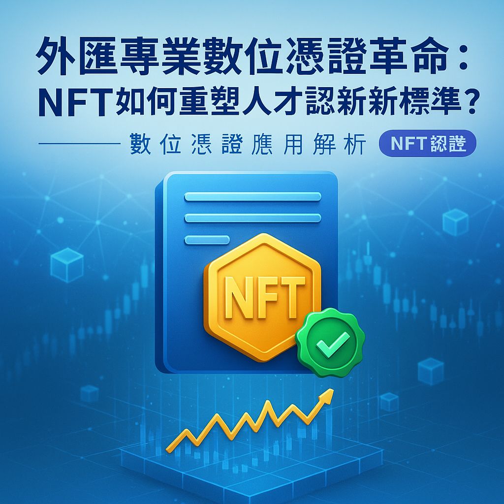 當NFT遇上外匯證照：一場數位憑證的華麗變身