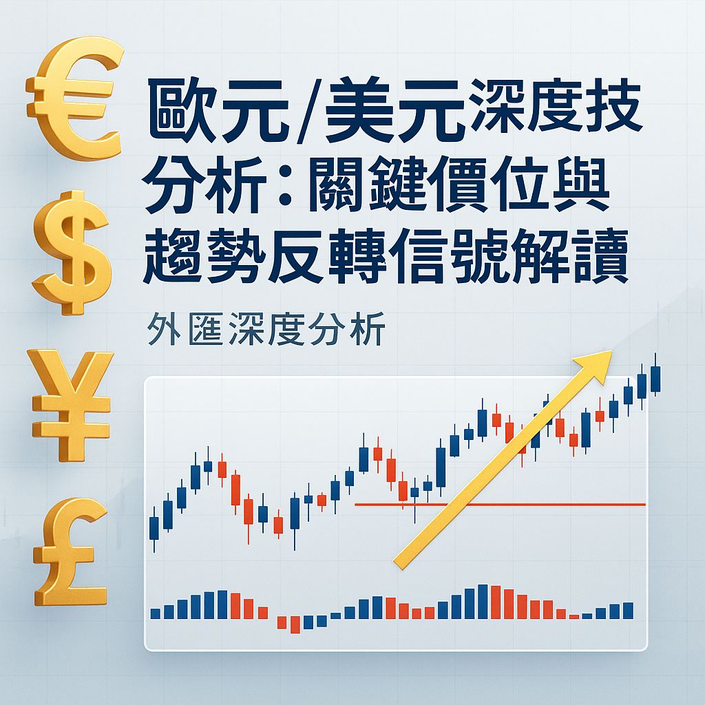 歐元/美元貨幣對的技術密碼：解讀關鍵價位與市場轉折點