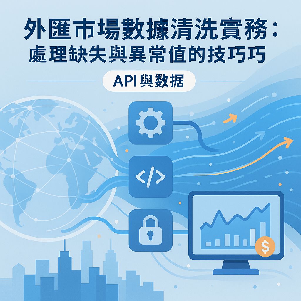 外匯交易員的數據洗澡時間：搞定缺失與異常值的實戰手冊