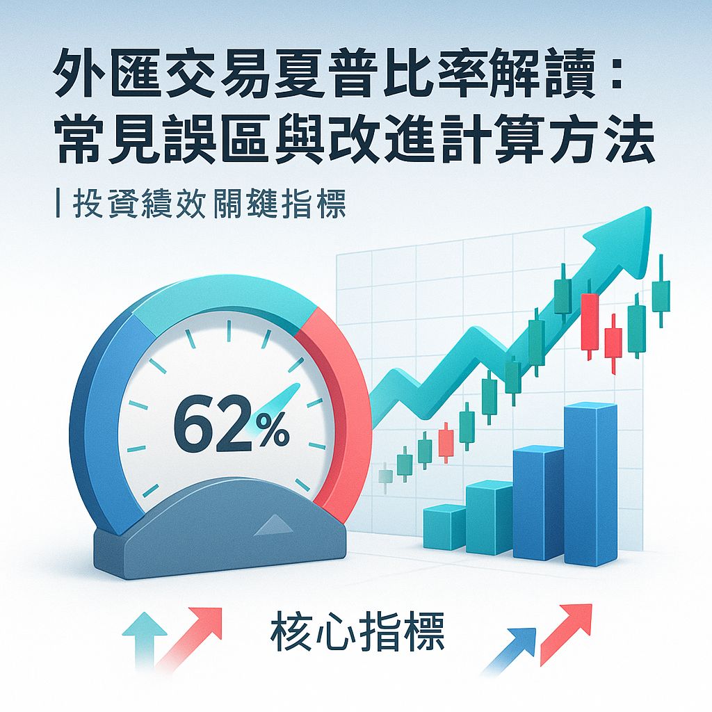 外匯老手也不一定懂！夏普比率的真實用法與計算陷阱