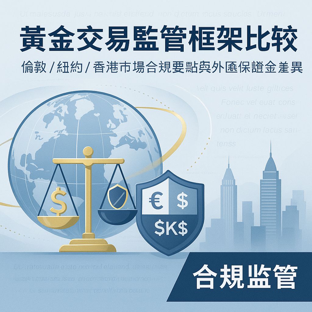 三大黃金市場監管全攻略：從倫敦到香港的合規生存指南