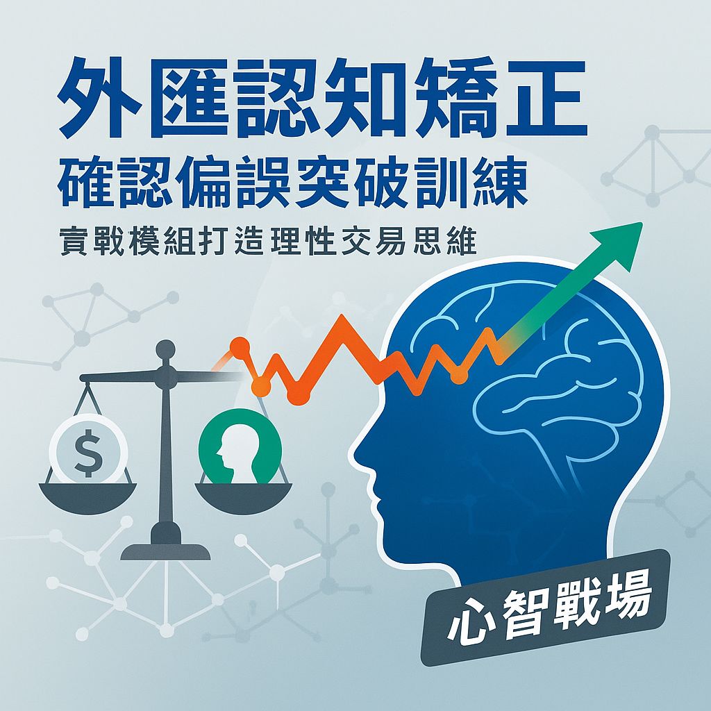 打破交易盲點！外匯認知矯正實戰工作坊