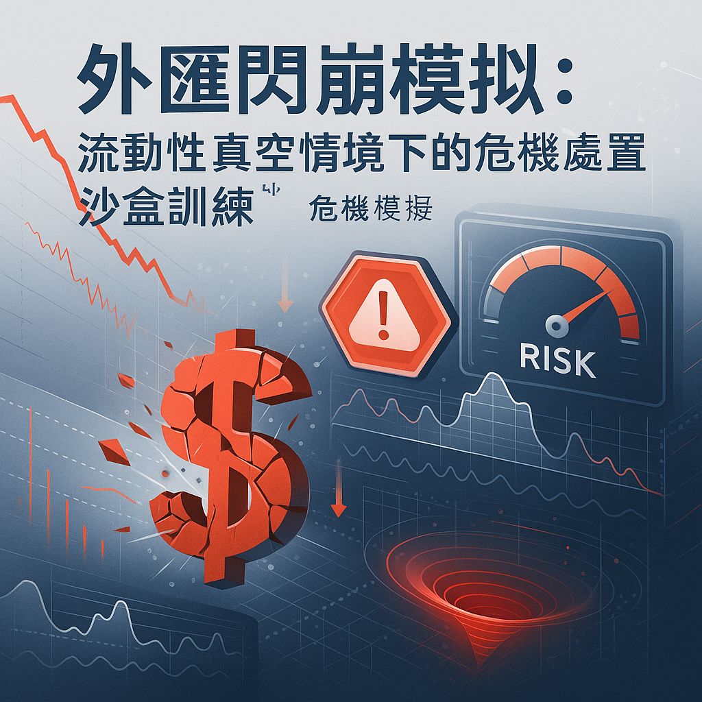 當外匯市場瞬間蒸發：流動性真空情境的實戰沙盒訓練