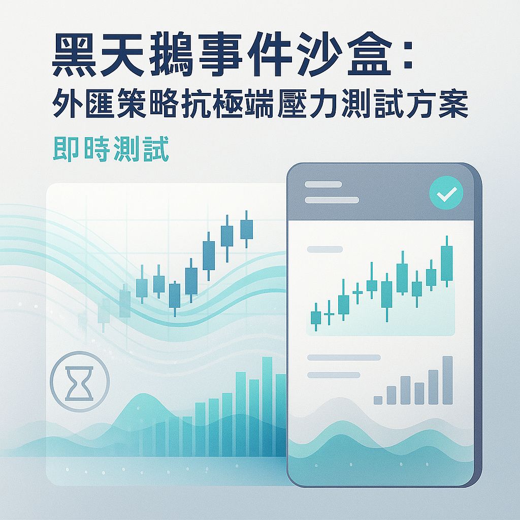 當黑天鵝來敲門：你的外匯策略能通過極端壓力測試嗎？