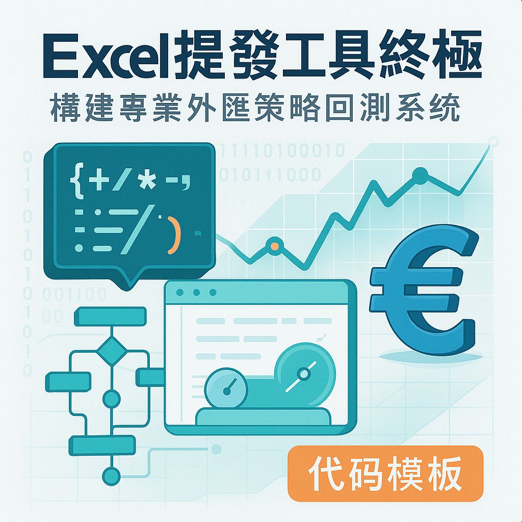 用Excel開發工具打造你的外匯策略實驗室